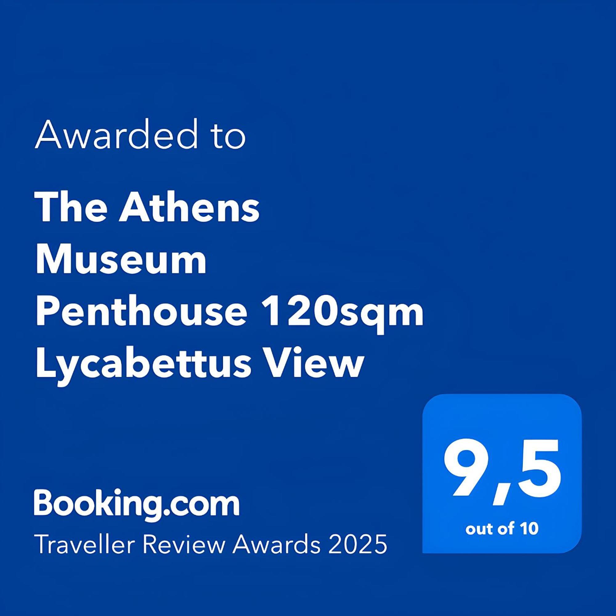 The Athens Museum Penthouse 120Sqm Lycabettus View Apartment Bagian luar foto